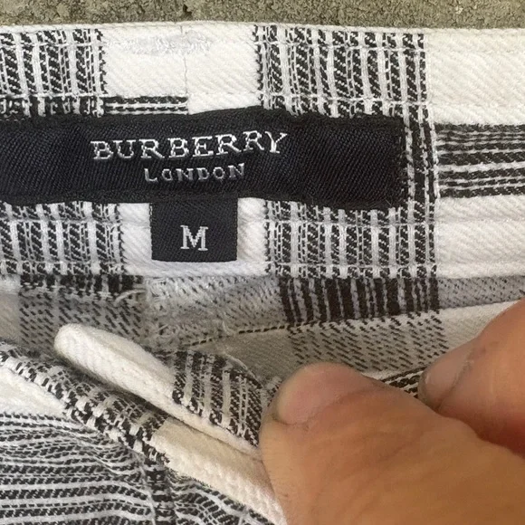 Burberry London Black Label Cotton Pants - Picture 6 of 13